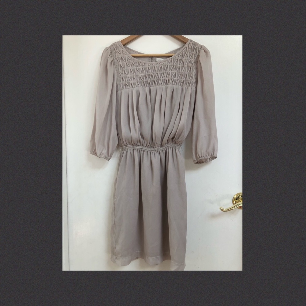 MAX STUDIO gorgeous neutral/nude dress, sz sm